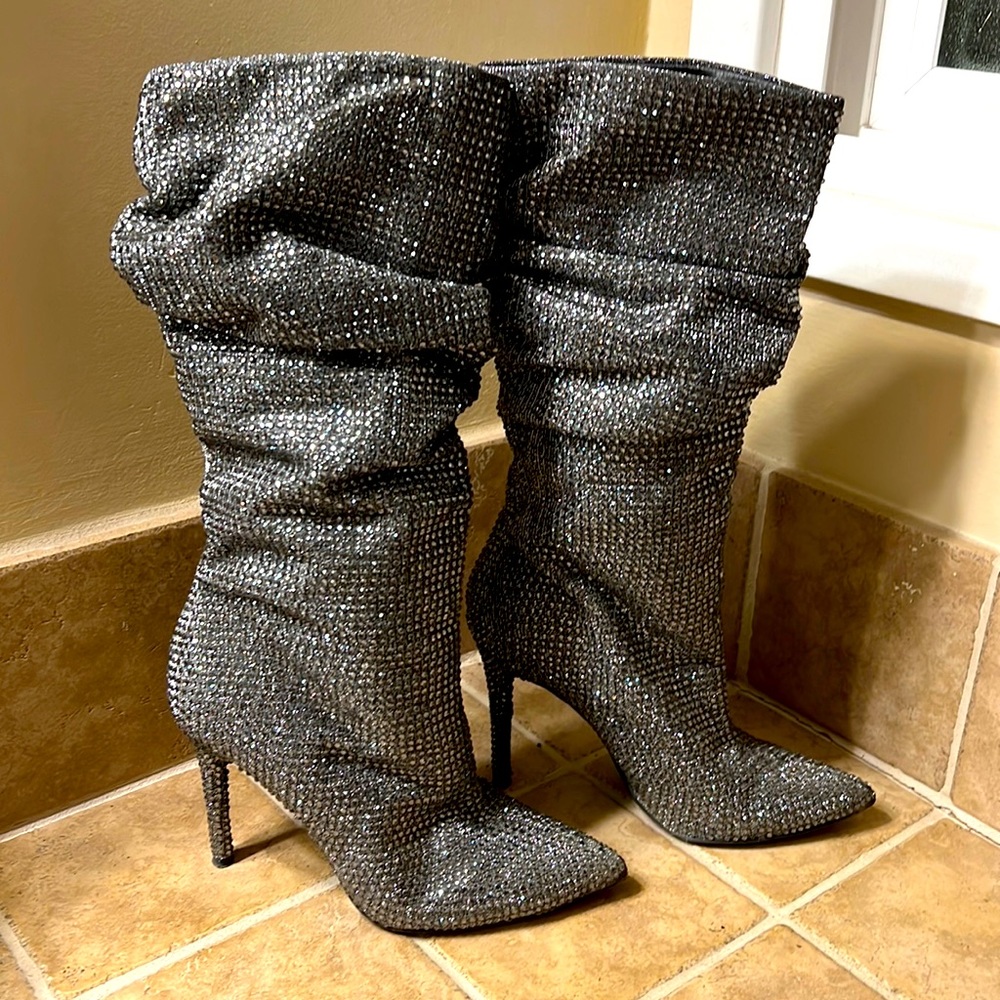 Jessica Simpson Rhinestone size 6m boots.